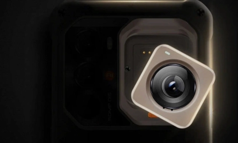 Ulefone RugOne Xsnap 7 Pro  смартфон с магнитной экшн-камерой и батареей на 9000 мАч