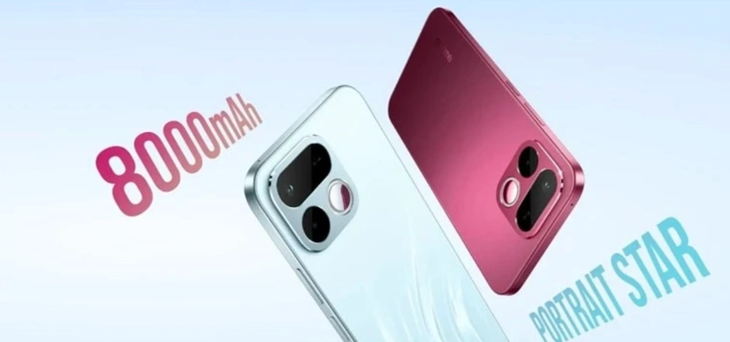 realme 16T с аккумулятором 8000 мАч и защитой IP69K представлен как сверхзащищённый смартфон