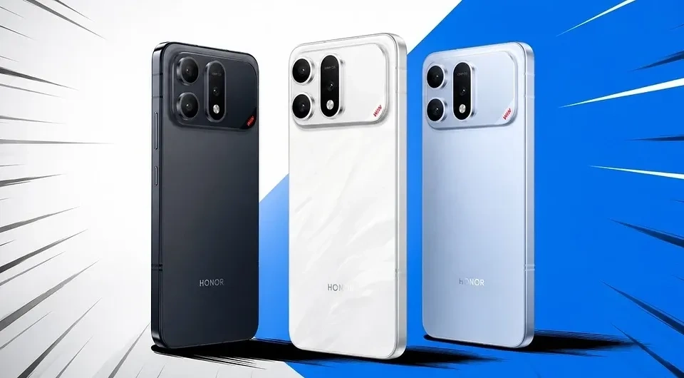 HONOR Win Turbo с гигантским аккумулятором на 10000 мАч покорит геймеров