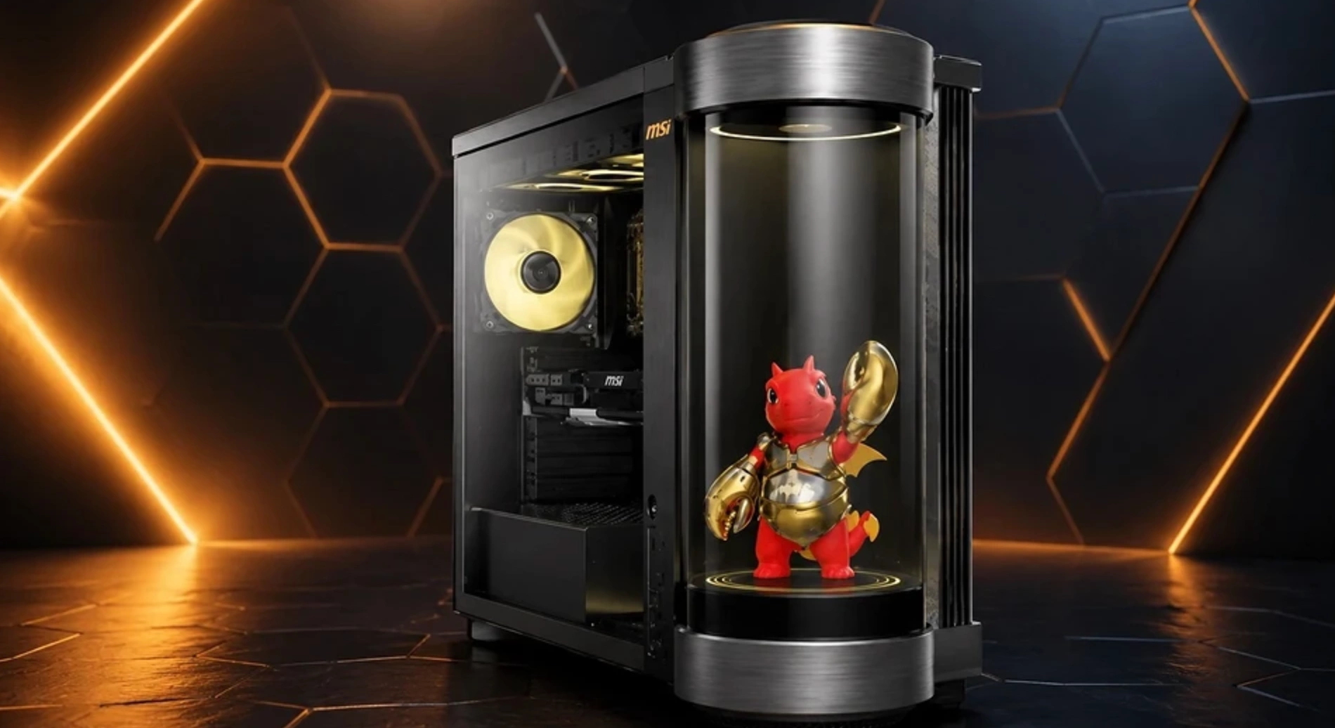 MSI представила футуристичный игровой ПК с голографическим ИИ-помощником