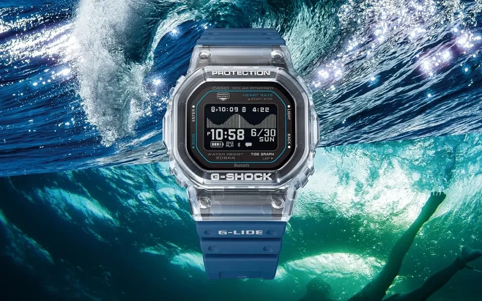 Casio представила облегченные часы G-Shock с мониторингом здоровья