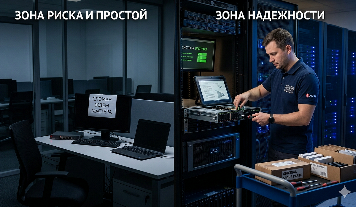 От гарантии до обслуживания: на что смотреть при выборе поставщика компьютерной техники