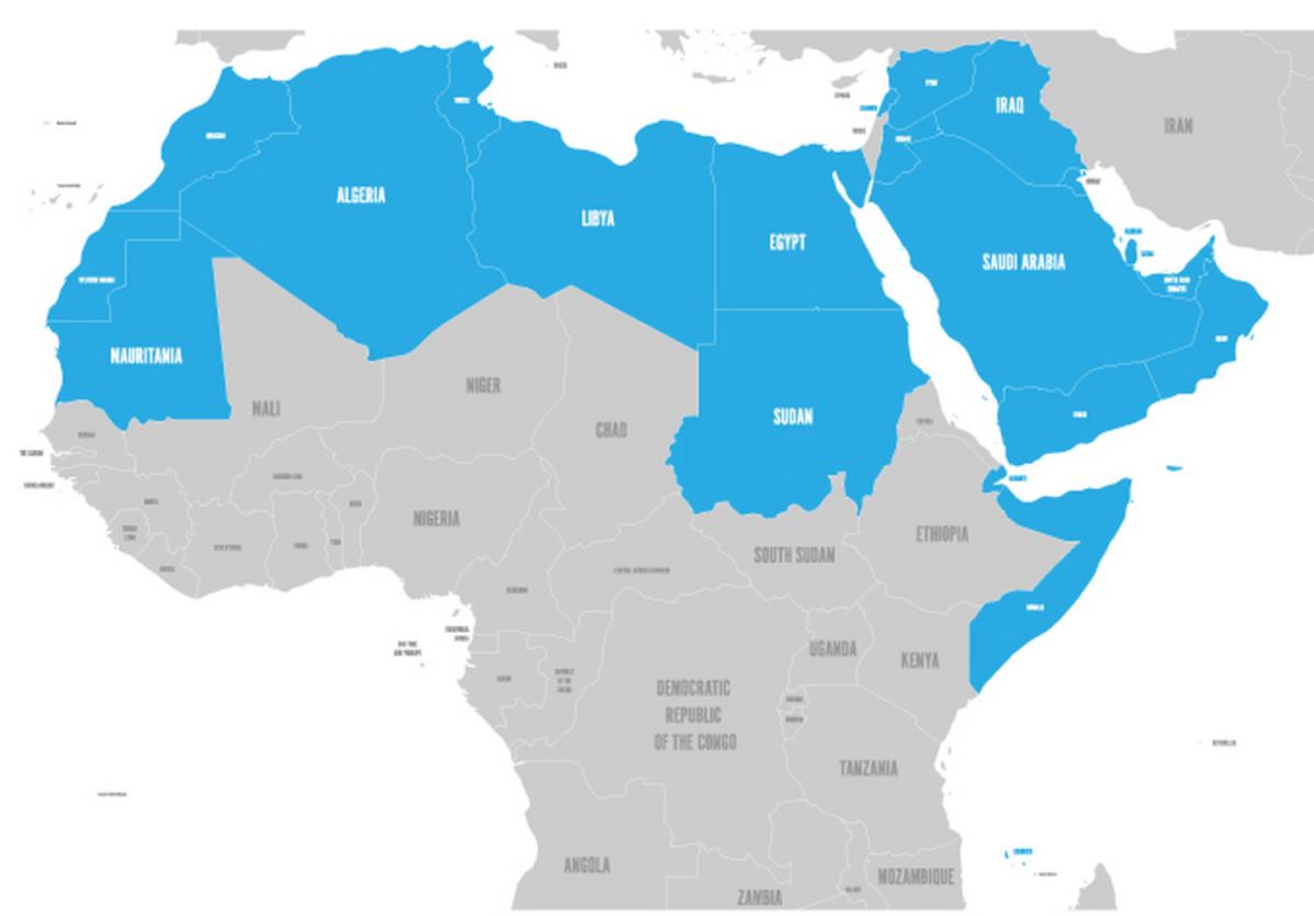 MENA - Middle East and North Africa - Ближний Восток и Северная Африка - MEA - Ближний Восток и Африка