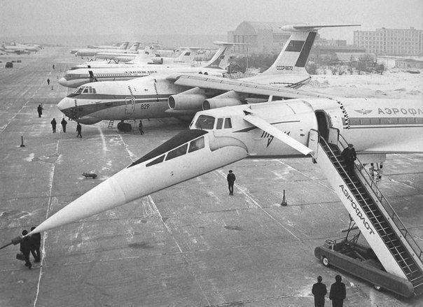Ростех - ОАК Туполев ПАО - Ту-144 - советский сверхзвуковой пассажирский самолёт