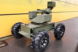 В России создан первый в мире наземный FPV-дрон-камикадзе. Он уже в зоне СВО