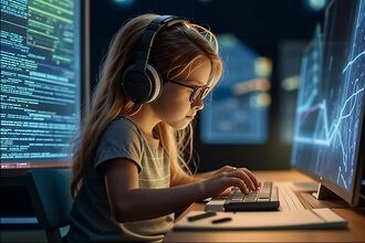 Восьмилетняя девочка без опыта программирования за 45 минут создала чат-бота. Мидлы и сеньоры больше не нужны. Видео