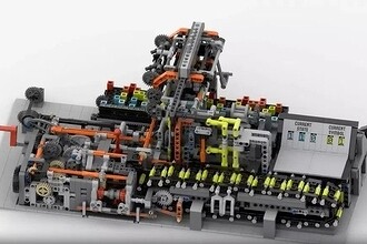 Из Lego собрали рабочую модель машины Тьюринга. Видео