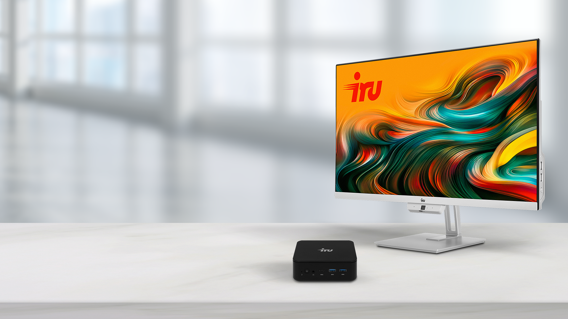 iRu представила новые бюджетные клиентские устройства: неттоп Planio 325 и моноблок Planio 235