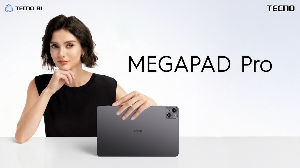 Новый планшет Tecno Megapad Pro с полноценным ИИ-ассистентом и поддержкой связи 4G LTE уже в продаже в России