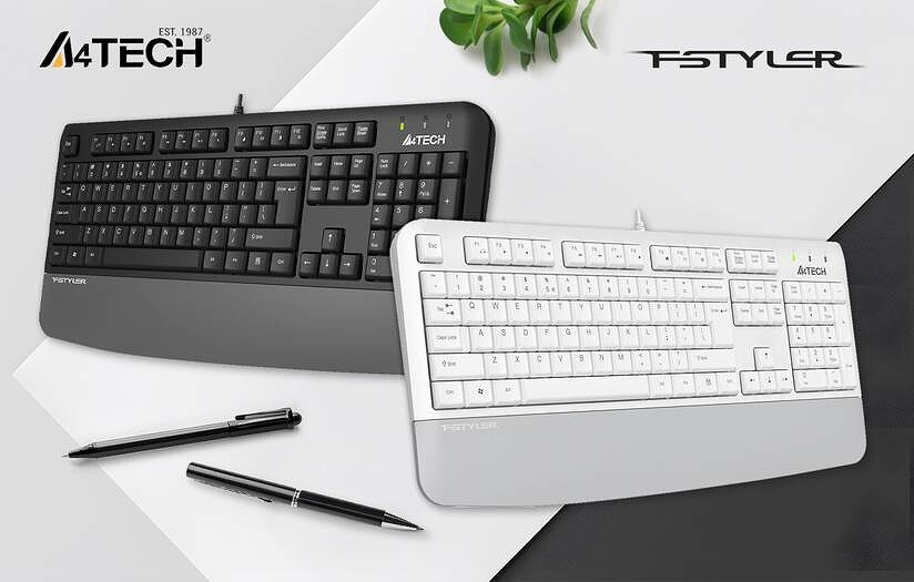 Для быстрой работы с документами и таблицами: клавиатура A4Tech Fstyler FK20